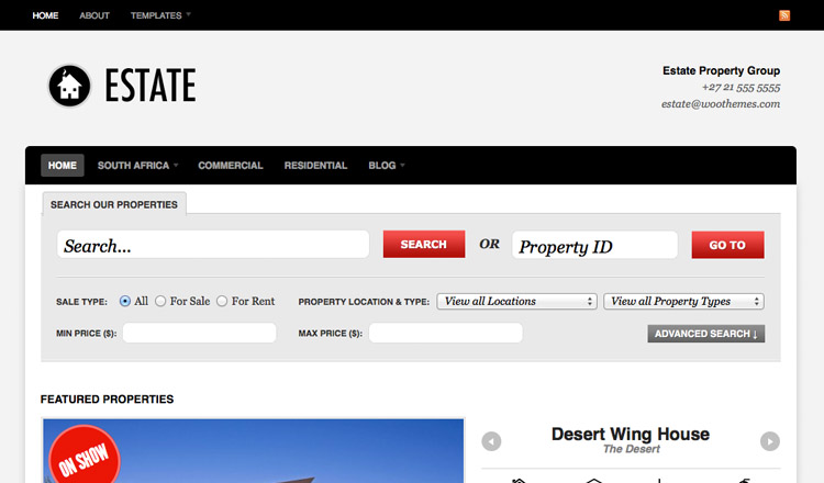 Estate WordPress Theme Estate - Best Real Estate WordPress Theme 2021