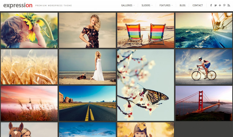Expression WordPress Theme Expression - Best Photography WordPress Theme 2021