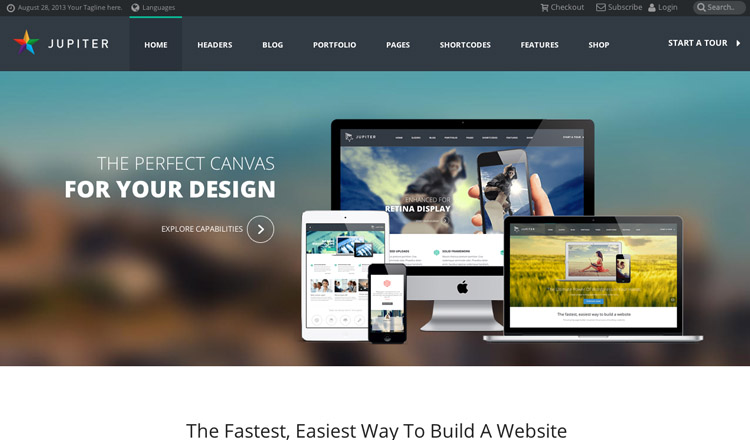 Jupiter WordPress Theme Jupiter - Best Business WordPress Theme 2021