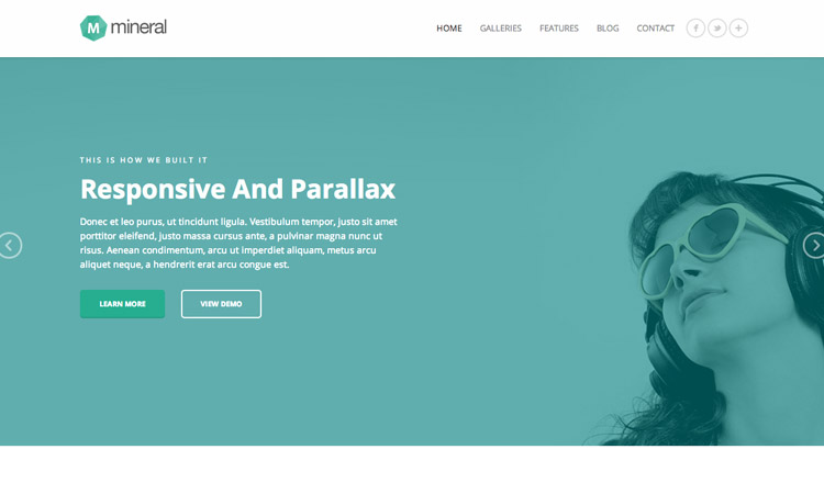 Mineral WordPress Theme Mineral - Best Responsive WordPress Theme 2021