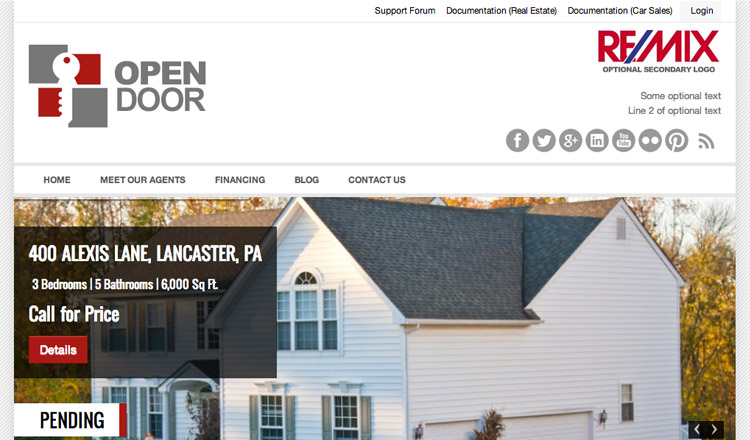 Open Door WordPress Theme Open Door - Best Real Estate WordPress Theme 2021