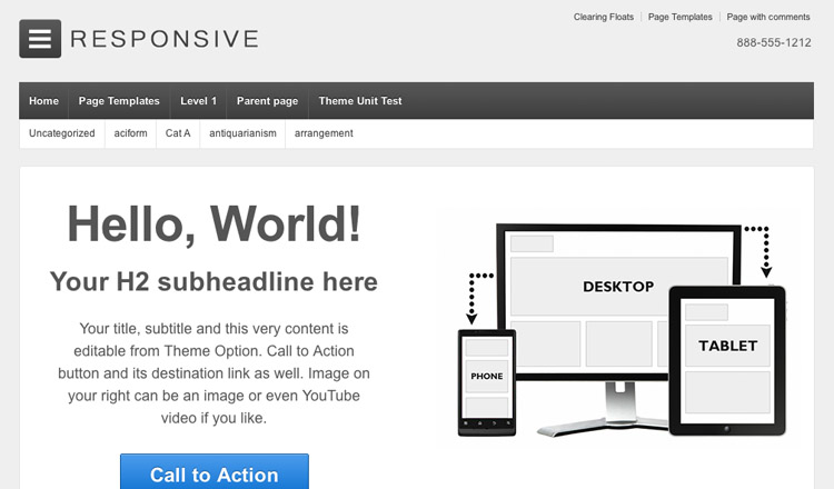 Responsive WordPress Theme Responsive - Best Free Photography WordPress Theme 2021