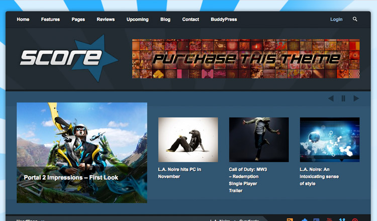 Score WordPress Theme Score - Best BuddyPress WordPress Theme 2021