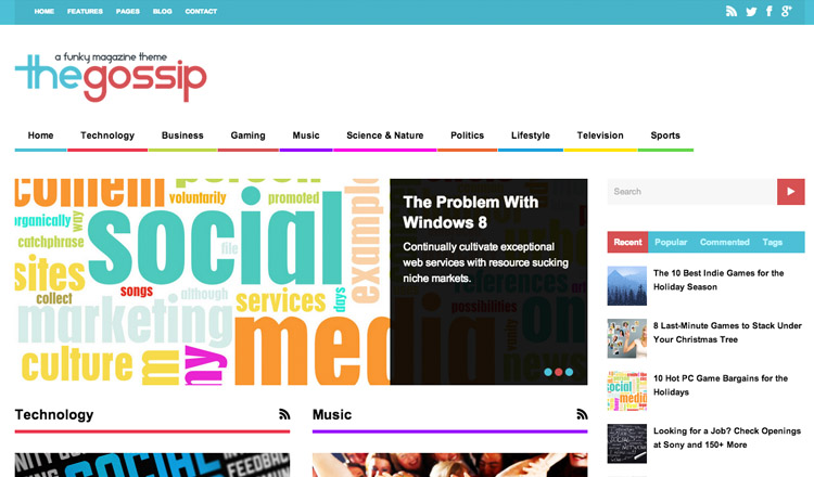 The Gossip WordPress Theme The Gossip - Best Magazine WordPress Theme 2021
