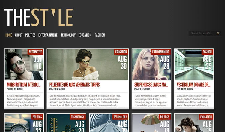 TheStyle WordPress Theme XXXXX - Best Magazine WordPress Theme 2021