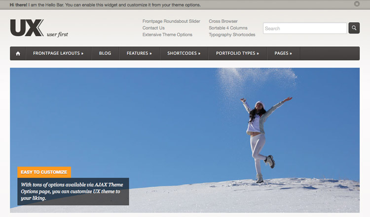 UX WordPress Theme UX - Best HTML5 WordPress Theme 2021