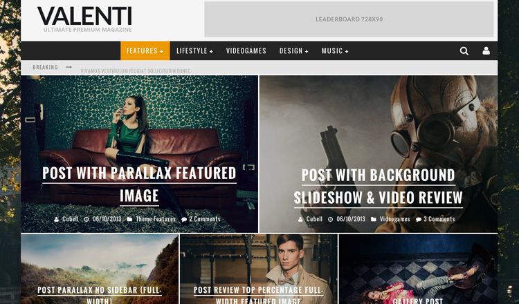 Valenti WordPress Theme Valenti - Best Magazine WordPress Theme 2021
