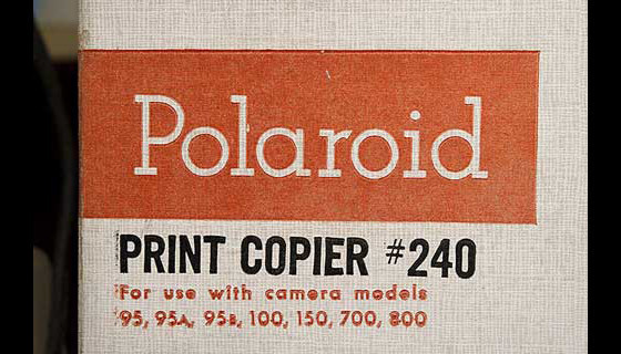 Polaroid Print Copier